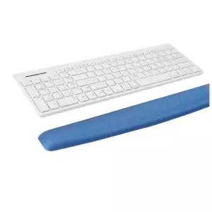 PC용 키보드 손목 보호대 쿠션 패드 받침대 46cm블루