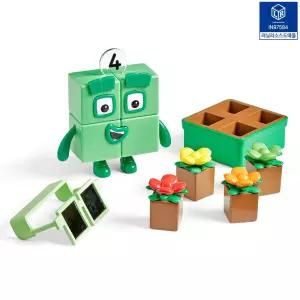 러닝리소스 넘버블록스 피규어 사의 플라워가든 수세기 블럭 수개념학습 블록 장난감 유아