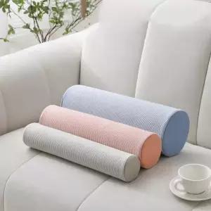 일자형 허리보호 쿠션 베게 사무실 허리받침 등쿠션 목쿠션