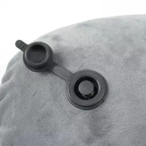 여행용 에어 목베개 휴대용 목쿠션 장거리 기내용