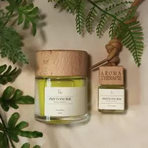 피톤치드 편백 나무 향 디퓨저 2종 천연 디퓨져 오일 실내 차량용 자동차 방향제