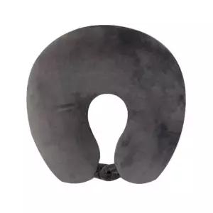 그레이 휴대용 목쿠션 마이크로비즈 목배게