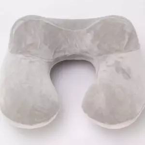 목베개 그레이 여행용목쿠션 차량목베개 기내목베개