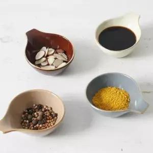 종지그릇 도자기 미니 손잡이 접시 소스볼 피클 잼 그릇 미니볼