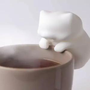 국 식혀주는 선풍기 고양이 냉각기 화이트