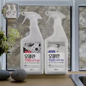 욕실용 오클린 쿨샵 세제 750ml 주방용 다목적 쑤세미