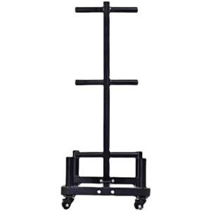 스틱 선반 전시대 스탠드 헬스장 이동식 업소용 나무 가정용 수납 덤벨 디스크