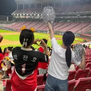 응원용수술 치어리딩 반짝이 응원수술 실버