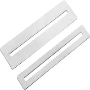 BOOGEEL 2Pcs/세트 기타 핑거보드 가드 세트 메탈 베이스 Luthier 도구 키트 프렛보드 프로텍터