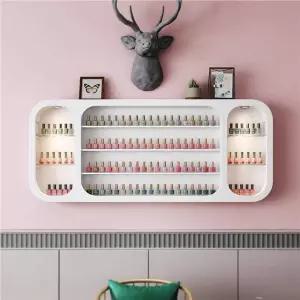 네일 벽걸이 선반 매니큐어 진열대 뷰티 화장품 정리대