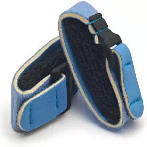 SAPHUE 2사이즈 기타 줄 음소거 댐퍼 커버 테이프 조절 가능한 베이스 핑거보드 악기 액세서리 (블루 )