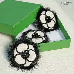 이상봉에디션 밍크 플라워 코르사주 1종 976721