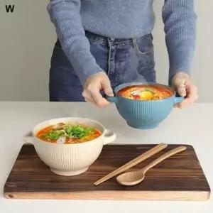 양손잡이라면기 아트웨어 도자기 라면기 2COLOR