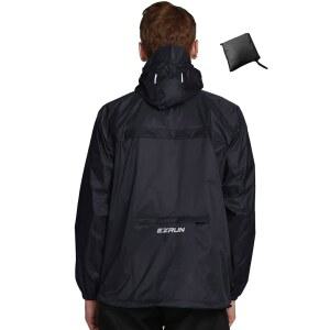 남성 방수 후드 레인 재킷 러닝 사이클링 하이킹 장비 윈드브레이커 경량 패커블 레인코트