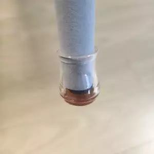 [알티피아]실리콘의자캡 원형 XS 1세트 4P 완전투명