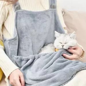 PET 강아지 고양이 그루밍 앞치마 캥거루 포대기 담요