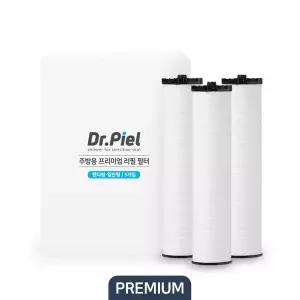 [닥터피엘] 프리미엄 주방용 일반형 리필필터(녹물제거 3ea)