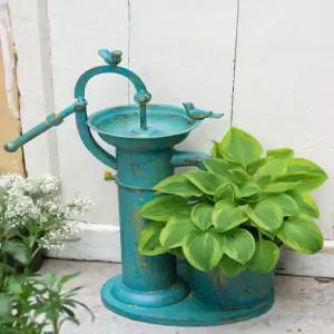 수도꼭지 펌프 마당 발코니 인공 폭포 장식 야외 꾸미기