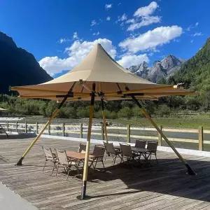 인디언 풀 텐트 캠핑 대형 차양막 휴식용 타프 쉘터 팝업 야외 천막 이벤트 행사용 그늘막