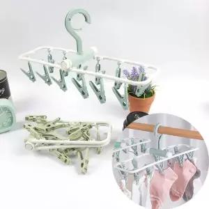 여행 출장 접이식 속옷 양말 빨래 소형 건조대 1P