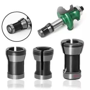 라우터 변환 콜릿 트리머 소켓 밀링척 3종 비트yza314