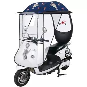 전동 스쿠터 바람막이 비 덮개 지붕 캐노피 비가림막