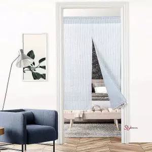 스카이바란스 중문대신 가리개커튼 간이벽 주방가림막cde611