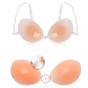 끈있는 실리콘브라 붙이는 브래지어 오프숄더 코르셋 코르셋브라 투명브라 몰드브라