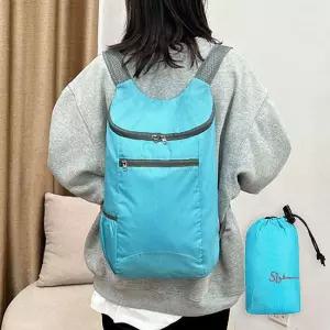 여성 가벼운 접이식 등산 가방 스카이 배낭 경량 백팩mno567