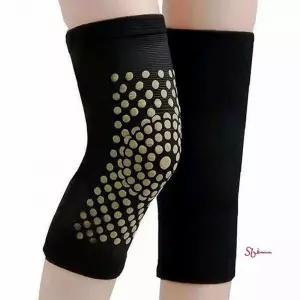 FL 무릎 블랙 대형 발열 보호대nop612