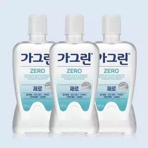 [가그린] 가그린 제로 820ml X 3개