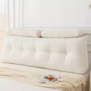 침대 쿠션 삼각 등받이베개 고탄성 대형