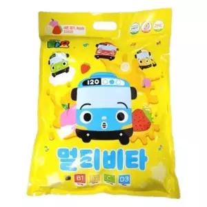 꼬마버스 타요 어린이 멀티 비타민 세가지맛 대용량 1000정 1개