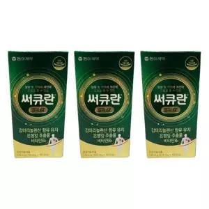 동아제약 비타민B 혈행 기억력 써큐란 알파 120캡슐 3개