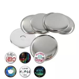 원형뱃지 58MM 자석형 핀버튼 키링 메탈 100개입