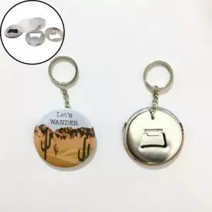 원형 뱃지 핀버튼 키링 병따개 메탈 58MM 100개입