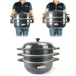 열전도 특수코팅 경질 스테인리스 찜기 찜솥 튀김용 채반 포함