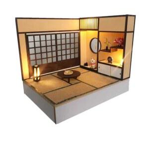 일본 미니어처 다다미 벽 홈 인형의집 키트 고양이 하우스 벽면 DIY