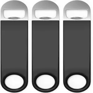 바텐더 병따개 맥주 스피드 오픈 3팩 바이 프리미엄 콜드 원. 전문 등급 고무 코팅 스테인리스 스틸. 대형