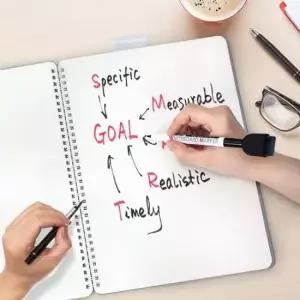 [문구] 접이식 화이트 보드 A4 스프링노트 칠판