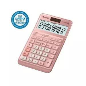 [문구] 카시오 계산기 JF-120FM-PK 분홍 1개 1개입