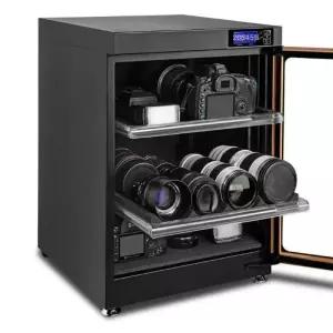 카메라제습함 내부 조명 대용량 렌즈보관 카메라보관함 제습함