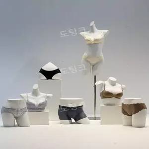 란제리 마네킹 속옷 브래지어 팬티 이너웨어 바스트 피팅 신체 모형 매장 전시