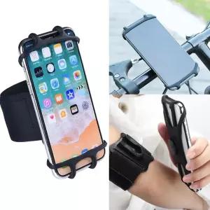 스마트폰암밴드 DGITEM 핸드폰 자전거 거치대 손목 3in1