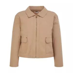 헤지스 여성 26SS 가먼트 다잉 자켓 카멜 HSJA6B303CM