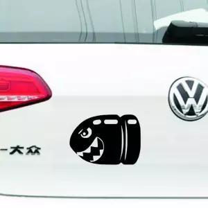 [무배]다름S 불렛빌 스티커 B03 / DIY 자동차 주유구 뒷유리