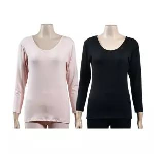 따뜻하고 포근한 여성 에어로웜 바디히트 상의 내의 BmR6+4Fxg