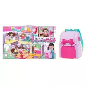 미미 학교가자 수업 놀이 리틀 가방스쿨