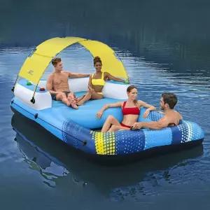 물놀이 보트 워터해먹 바캉스 해먹 베드 튜브 그늘막 여름