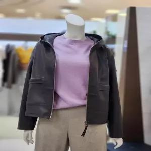 소고트리아나 세이브존07 후드 레더 자켓 AM1WA05DG